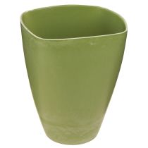 Product Orchid Pot Flowerpot Plastic Vase Green H16.5cm 4pcs