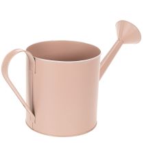Product Vintage decorative flower pot/watering can, antique rose zinc, Ø16.5cm H17cm