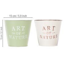 Product ProductName
Set of 2 Decorative "Art of Nature" Metal Plant Pots – 15cm, Multicolour
ProductDescription
<h2>Decorative "Art of Nature" Metal Plant Pots</h2>
<p>Bring a touch of charm to your living space with this set of 2 decorative plant pots,