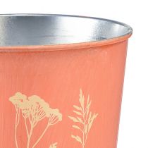 Product Flower pot apricot planter metal Ø11.5cm H11.5cm