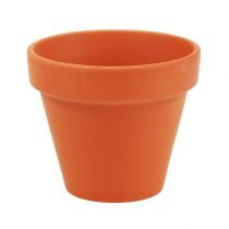 Flowerpot clay Ø9cm high 8cm 10pcs
