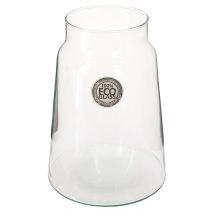 Product Flower vase glass clear vase for decoration in glass H20cm