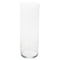 Product Flower vase, slim glass cylinder, can be used as a glass vase or tall decorative glass, 30cm