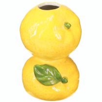 Product Flower vase lemon ceramic vase decoration Mediterranean H13cm