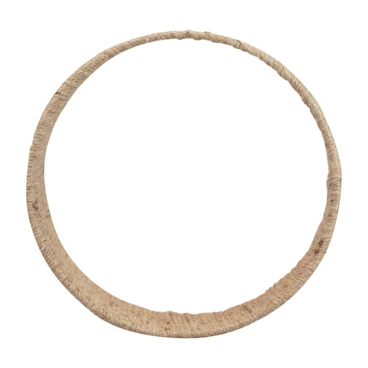 Boho style hanging decoration plant swing decoration ring jute 31cm