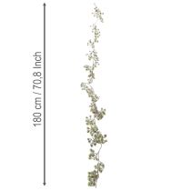 Product Kunststoff Artificial Bonsai Garland with Snow Effect 180cm for Indoor Winter Decoration