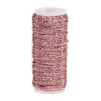 Bouillon effect wire Ø0.30mm 100g/140m pink