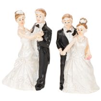 Product Bride and groom 6cm 2pcs