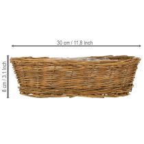 Product Bread basket approx. 30cm oval unpeeled