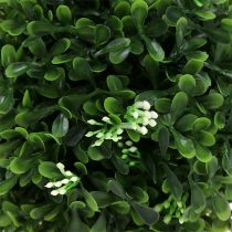 Product Boxwood ball with flowers green decorative ball Ø15cm 1 pc