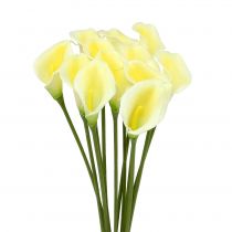 Product Artificial Calla Yellow 57cm 12 pcs