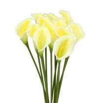 Product Artificial calla yellow 57cm 12pcs