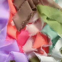Product Chiffon ribbon fabric ribbon 40mm 15m Various colors