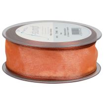 Product Chiffon ribbon organza ribbon organza orange 40mm 20m