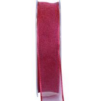 Product Chiffon ribbon organza ribbon decorative ribbon organza purple 25mm 20m