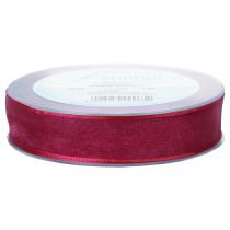 Product Chiffon ribbon organza ribbon decorative ribbon organza purple 25mm 20m