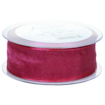 Product Chiffon ribbon organza ribbon decorative ribbon organza purple 40mm 20m