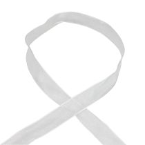 Product Chiffon ribbon organza ribbon decorative ribbon organza white 25mm 20m
