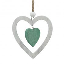 Product Christmas Tree Decoration Mix Green, White 10cm 9pcs