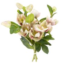 Product Christmas rose artificial flower decoration, 30cm bunch of 4 pieces