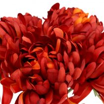 Product Chrysanthemum Bouquet Vermilion 28cm 6 pcs