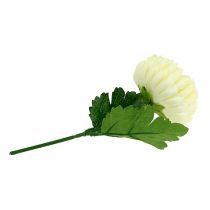 Product Chrysanthemum Cream Artificial Flower Ø7cm 18cm 4pcs