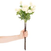 Product Artificial Chrysanthemum Bundle Cream White 56cm Set of 4
