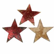 Product Coconut Star Red 5cm 50 pcs Christmas Decoration Decorative Stars