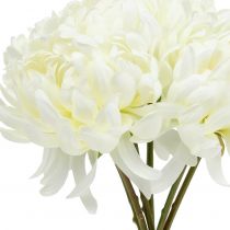 Product Decorative Chrysanthemum Bouquet White 28cm 6 Pcs