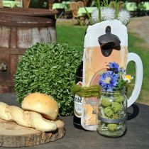 Product Wall bottle opener with collection container 30cm x 18cm