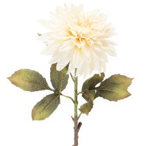 Product Artificial Dahlia Flower for Vase 68cm Cream White