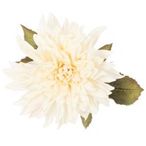 Product Artificial Dahlia Flower for Vase 68cm Cream White