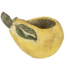 Product Decorative pear concrete planter autumn decoration 19×12.5×15.5cm