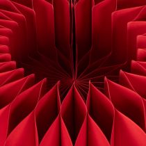 Product Red Honeycomb Paper Pumpkin Decoration, 34cm, Set of 2