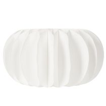 Product White Honeycomb Paper Pumpkin Decoration 34cm Set of 2