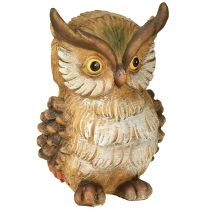 Product Decorative owl decorative figure hand-painted autumn decoration polyresin H14cm