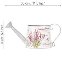 Product Decorative metal watering can, lavender, retro garden design, 30×11×14.5cm