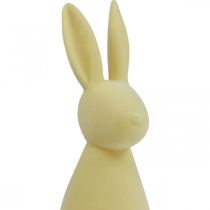 Product Decorative Easter Bunny – 2nd Choice – Flocked Yellow H47cm