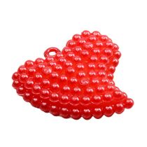 Product Deco heart red 3,5cm 16pcs