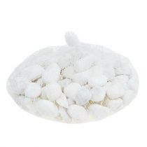 Product Deco pebbles in the net white 1cm - 2.5cm 1kg