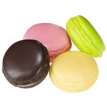 Product Decorative Macaron Meringue Pastries Food Dummy 5cm 8 pcs