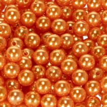 Product Orange Plastic Craft Beads, 8 mm, 250 Pieces for Home Décor