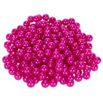 Product Pink Plastic Craft Beads, 8 mm, 250 Pack for Home Decor and Jewellery Making