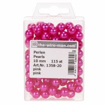 Product Decorative Beads Ø10mm Pink 115 pcs