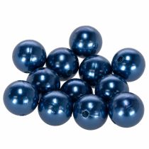 Product Decorative Beads Ø2cm Blue 12 pcs