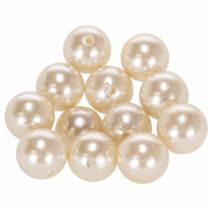 Product Decorative Pearls Ø2cm Champagne 12 pcs