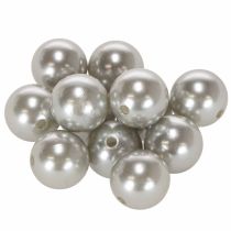 Product Decorative Beads Ø2cm Silver 12 Pcs