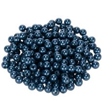 Product Blue Plastic Decorative Beads, 8 mm, 250 Pieces for Home Decor and Jewellery Making