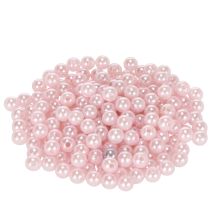 Product Pink Plastic Craft Beads 8 mm, 250 Pieces for Home Decoration