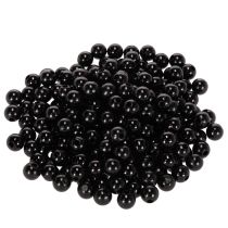 Product Black Plastic Craft Beads, 8 mm, 250 Pieces